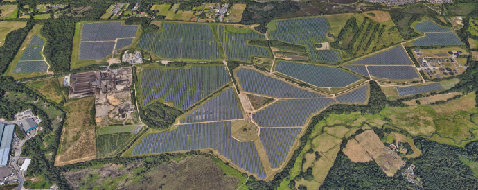 Parley Solar Park | Grossbritannien